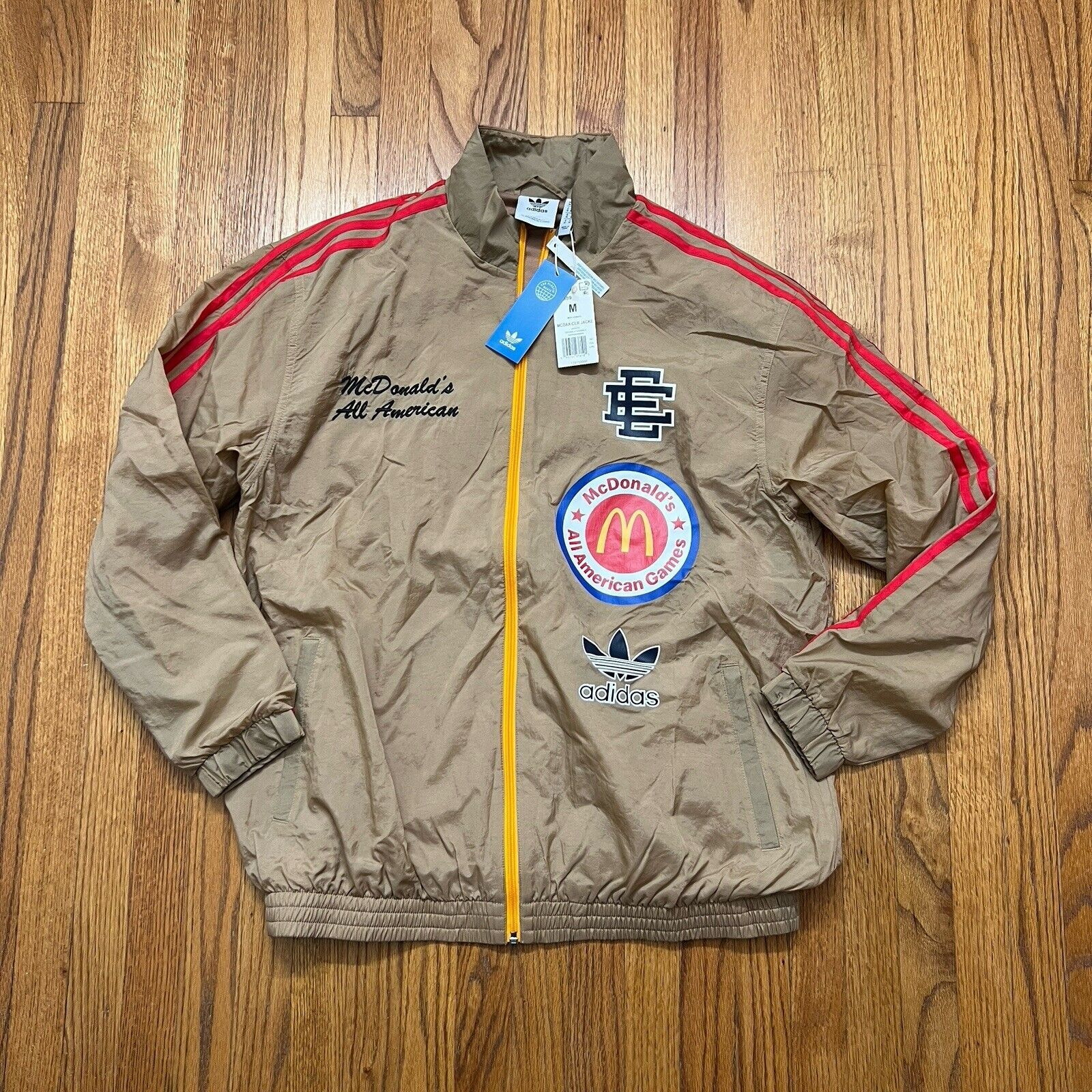 Adidas X Hi5588 Eric Emanuel Mcdonalds All American Games Jacket Mens Medium
